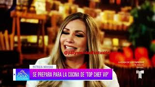 Paty Navidad Habla del reto sobre Top Chef Vip3 patricianavidadoficial EnCasaConTelemundo [upl. by Ennirroc]