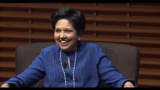 Indra Nooyi PepsiCo Chairman and CEO amp Doug McMillon Walmart President and CEO [upl. by Bobbette]