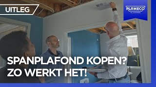 Plameco Spanplafond 4 stappen naar jouw droomplafond [upl. by Dorene]