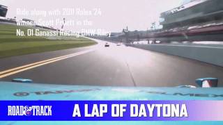 A Lap of Daytona 2011 Rolex 24 winner Scott Pruett [upl. by Caesaria]