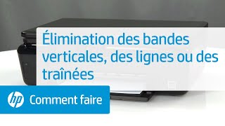 Élimination des bandes verticales des lignes ou des traînées [upl. by Lux]