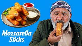 Tribal People Try Mozzarella Sticks For The First Time [upl. by Hawley381]