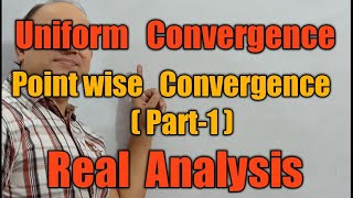 uniform convergence of sequence and series of functions point wise convergencepart 1 by Hd sir [upl. by Yenruoj]