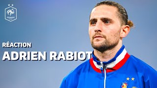 Réaction dAdrien Rabiot après FranceAllemagne [upl. by Sulokcin]