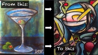 How to paint like Picasso Speed paint  Tutorial [upl. by Neala]