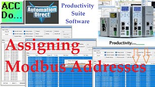 Productivity PLC Assigning Modbus Addresses shorts [upl. by Daggna]