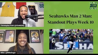 Seahawks Man 2 Man Standout Plays Week 10 [upl. by Ordnajela203]