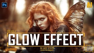 Create a Glow Effect in Photoshop [upl. by Ninel976]