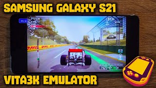 Galaxy S21  Exynos 2100  Limbo  F1 2011  Vita3K Emulator  Test [upl. by Phylys910]