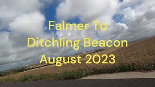 Falmer To Ditchling Beacon Mountain Bike Ride UKAugust 2023 [upl. by Carri]