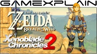 Zelda Breath of the Wild  How to Complete the Xenoblade Chronicles 2 DLC Sidequest Armor Guide [upl. by Erny131]