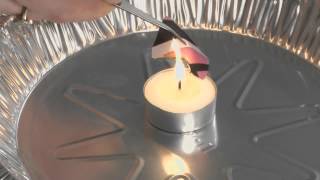 Burn Testing for Fabric Identification [upl. by Braynard]