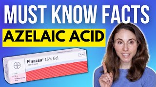 10 MUST KNOW AZELAIC ACID FACTS 🤔 Dermatologist DrDrayzday [upl. by Brebner995]