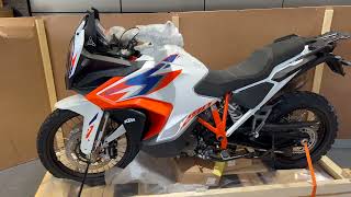 Unboxing 2024 KTM 1290 SUPER ADVENTURE R [upl. by Nazarius554]