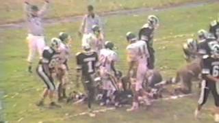 Springbrook High School Football 1988 Highlights [upl. by Day]