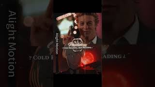 Moriarty vs Patrick Jane  moriartythepatriot vsedit thementalist [upl. by Rollin]