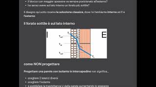 76 Come progettare una muratura in laterizio con intercapedine isolata [upl. by Sell]