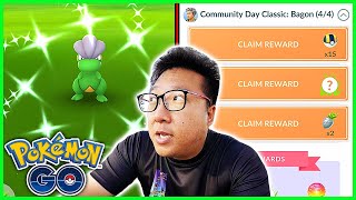 Bagon Community Day Classic with So Many Shiny Bagons Caught in Newcastle Australia  Pokemon GO [upl. by Eilliw]