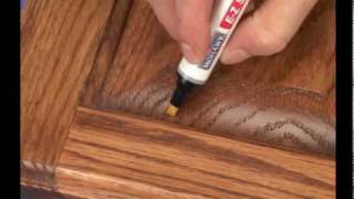 11How to do a Burn in Repair for Wood Damages by Mohawk Finishing Productsmpg [upl. by Ahsirpac]