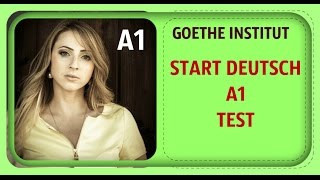 GOETHE INSTITUT  A1  TEST [upl. by Nnaarual546]