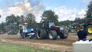 Valtra valmet 8950 trekkertrek markelo 9 ton 2e trek [upl. by Aihsyn945]