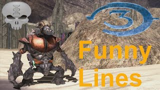 Lines of Halo  Halo 3 Grunts  extras funny dialogue [upl. by Ethbinium]