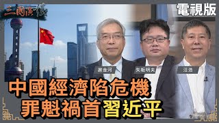 中國經濟陷危機｜罪魁禍首習近平！｜謝金河 矢板明夫 汪浩｜華視三國演議｜20230903 [upl. by Ahsiei]