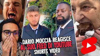 DARIO MOCCIA REAGISCE al SUO FEED di YOUTUBE [upl. by Cinimod]