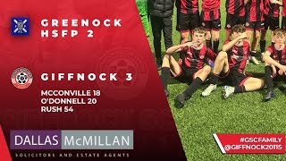 Greenock 2 v 3 Giffnock  25th September 2024 [upl. by Calesta]