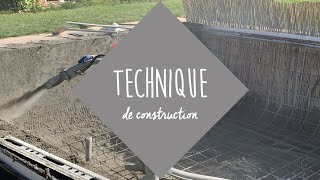 Étapes de construction dune piscine en béton projeté Diffazur [upl. by Fabrin540]