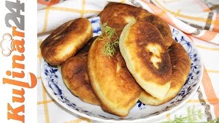 Piroschki Teigtaschen mit Kartoffel Champignons Füllung [upl. by Quirita]