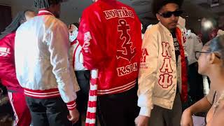 Kappa Alpha Psi Fraternity Inc Zeta Mu Chapter Spring Probate Entrance [upl. by Arabeila53]