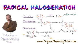 Radical Halogenation of Alkanes [upl. by Mishaan]