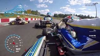 Onboard X30 Senior Wackersdorf  2019 IAME X30 Euro Series  Boldizsar Szabo [upl. by Ecinrev]