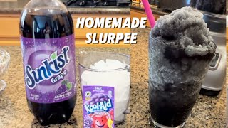 How to make Slurpee  Slushie recipe Kool Aid [upl. by Ennovyhs]