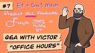 Predict All Products in this SN1  E1 Reaction [upl. by Kristof177]