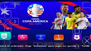 Efootball 2025 para PPSSPP mod Copa America [upl. by Jaan]