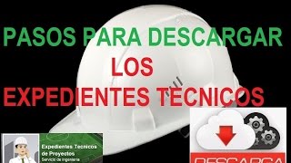 Descargar Expediente Tecnico Gratis [upl. by Cristen510]