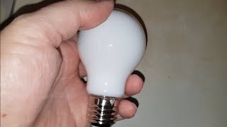 PHILIPS LED E27 Warm white 2700K 1521 lumen light bulb unboxing [upl. by Enilaf]