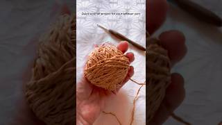 Quick Crochet Project Stylish Raffia Purse crochet crochettutorial shortscrochet [upl. by Venus670]