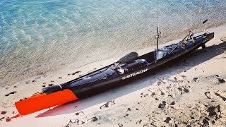 The Ultimate Offshore Fishing Kayak  Rigged Carbon Fibre Beast [upl. by Orutra]