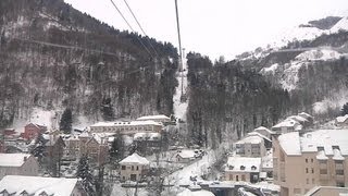 Cauterets la station de ski la plus enneigée du monde  0802 [upl. by Enimajneb]