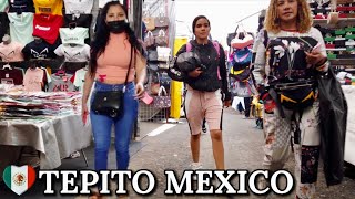 Exploring Tepito THE MOST DANGEROUS BARRIO in Mexico City 🇲🇽 [upl. by Nilyram303]