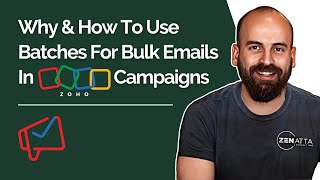 Why amp How To Use Batches For Bulk Emails In Zoho Campaigns [upl. by Esinet]