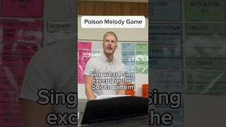 Poison Melody game for sight singing choir singingexercises musicteacher [upl. by Kirrad]