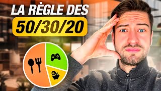 Comment Bien Gérer Son Budget Facilement  règle du 503020 [upl. by Nosrak270]