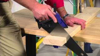 How To Use Hand Saws  Ace Hardware [upl. by Willis]