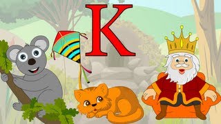 Learn About The Letter K  Preschool Activity  HooplaKidz [upl. by Adeuga]