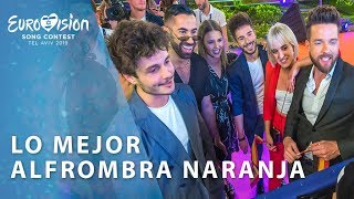 Miki lleva la fiesta a la alfombra naranja  Eurovisión 2019 [upl. by Llewej]