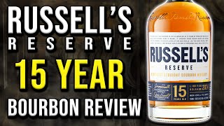 Russells Reserve 15 Year Bourbon Review [upl. by Nidnal]